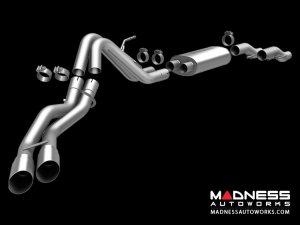 Ford F-150 6.2L V8 F 250/ 350 Performance Exhaust by Magnaflow - 3.5" Cat Back Exhaust System Ford F-150 6.2L V8 F 250/ 350 Performance Exhaust by Magnaflow - 3.5" Cat Back Exhaust System